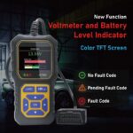 AT500 OBD2 Scanner Display Screen Interface