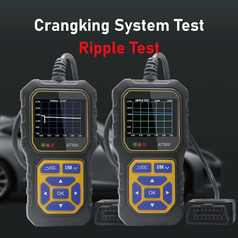 AT500 OBD2 Scanner Vehicle Information Display