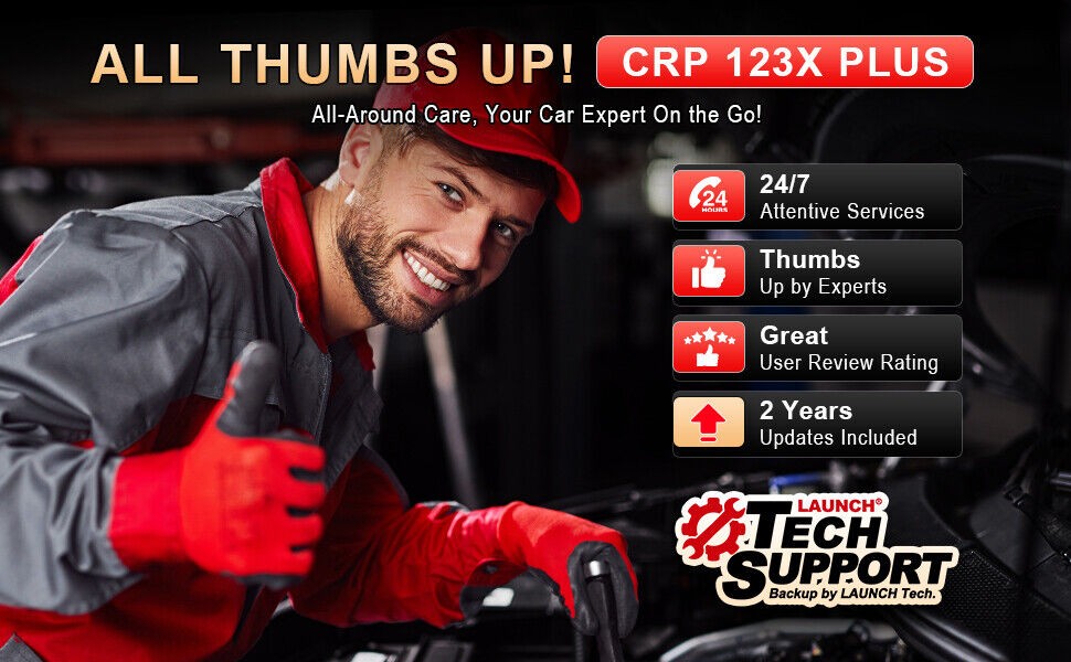 LAUNCH CRP123X Plus All System Diagnostic Menu