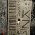 Identification tag on a 1991 Allante 4T60 transmission