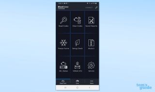 Image of the BlueDriver Pro Scan Tool and its user-friendly phone application interface