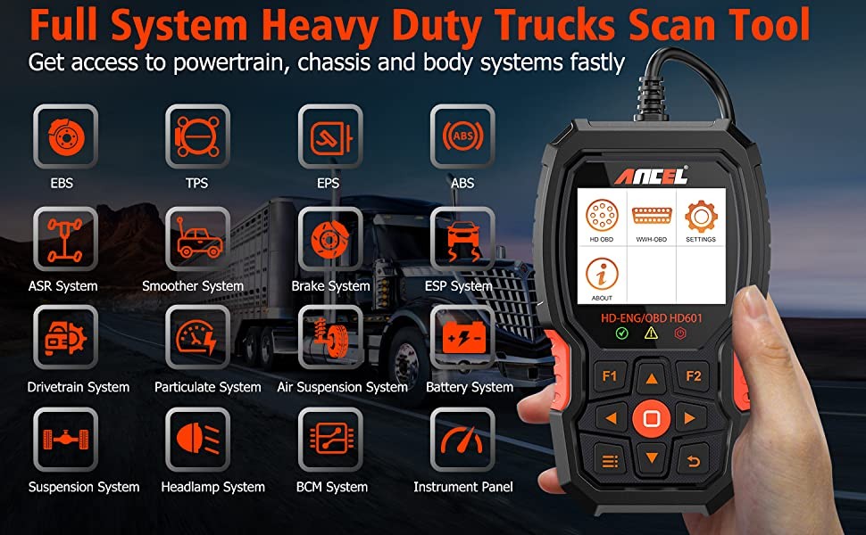 FX2000 Car OBD2 Scanner Functions