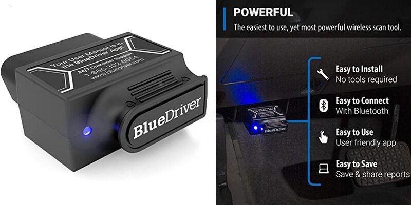 BlueDriver OBD2 Scanner Tool