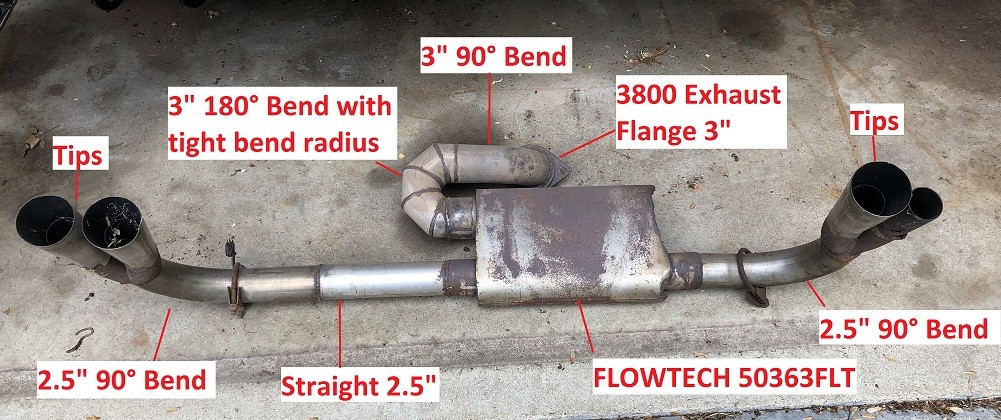 Custom Exhaust Setup Example