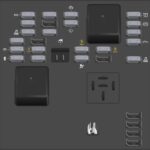 2008 Chevrolet HHR Floor Console Fuse Box Diagram