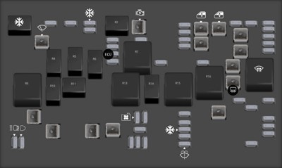 2014 Chevrolet Impala Engine Compartment Fuse Block Diagram