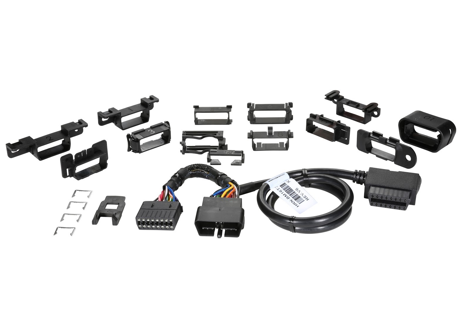 OBDII Port and Cable Connections for Vehicle Diagnostics