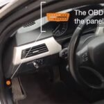 Where is the OBD2 port in my BMW 3 E90 (2005-2013)