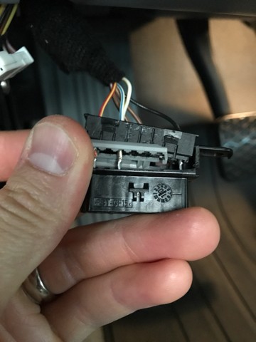 Damaged OBD2 Port Example