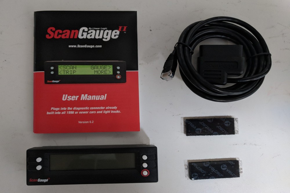 ScanGauge II kit components