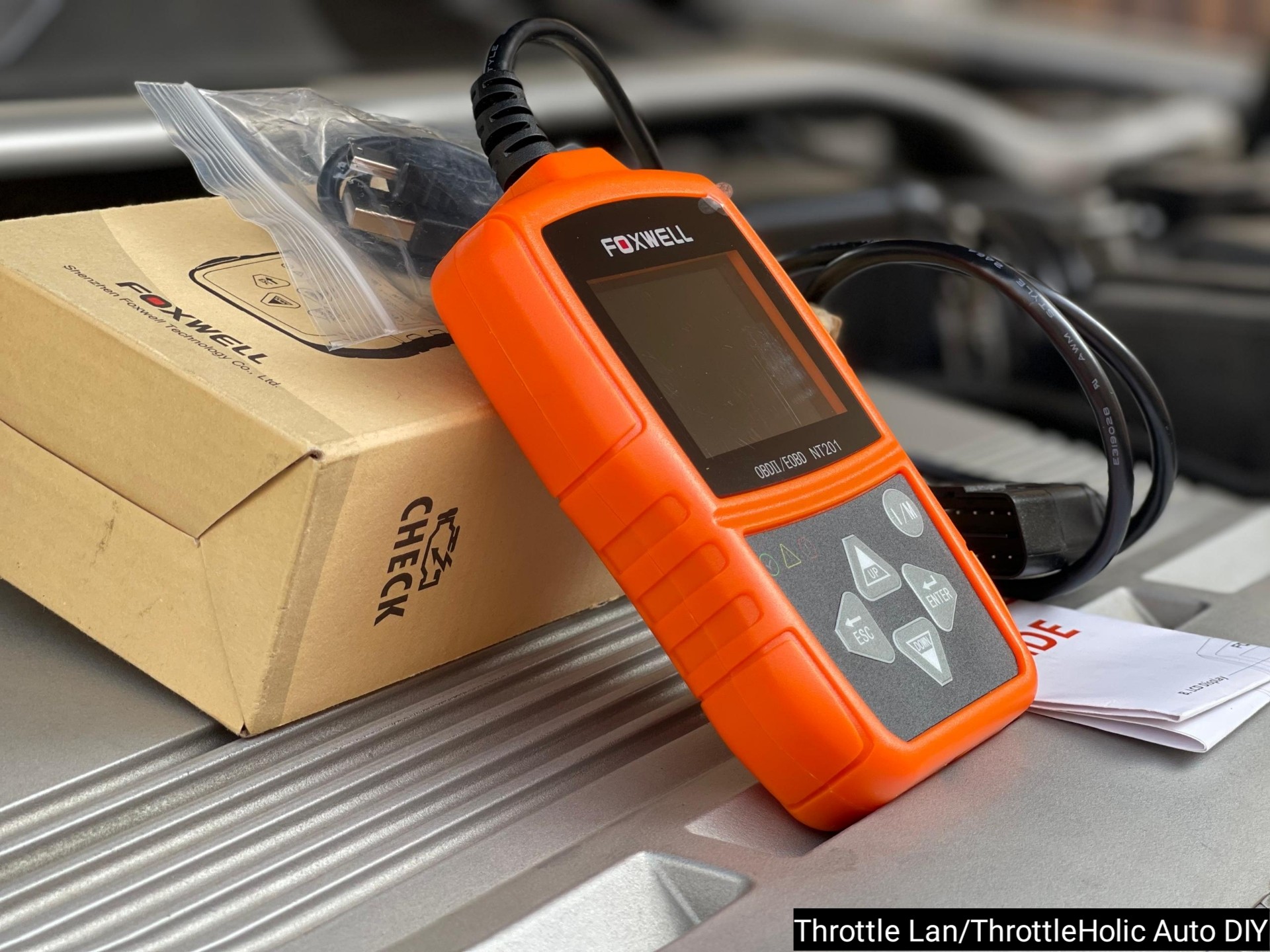 Foxwell NT201 OBD2 Scanner Specifications and Features