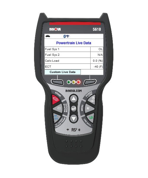 Viewing Live Statistics on OBD2 Scanner