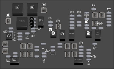 2011 Cadillac Escalade Engine Compartment Fuse Box Diagram