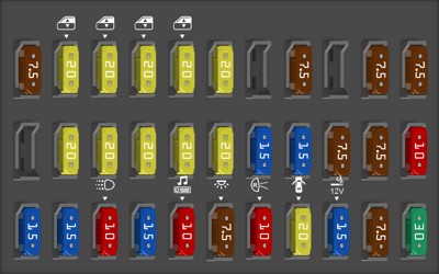 2003 Honda Accord Interior Fuse Box Diagram