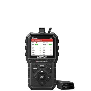 Launch CR529 OBD-II scanner displayed on a white background, emphasizing its user-friendly interface and compact size